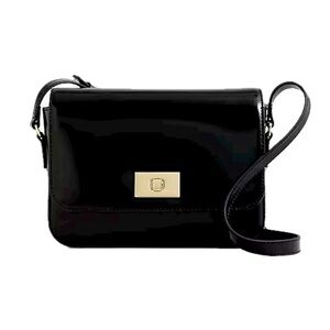 J Crew- Edie Crossbody Bag in Italian Leather